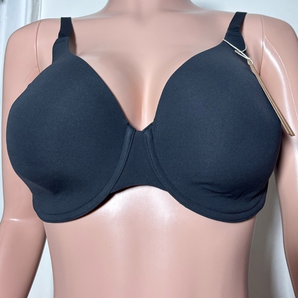 NWT SKIMS Women’s Black T-Shirt Bra - Picture 5 of 11